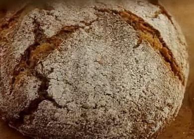 Barley bread step by step recipe with photo