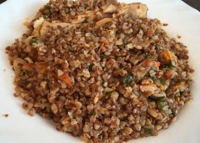 Buckwheat with chicken in a pan - a very tasty dish 🍗