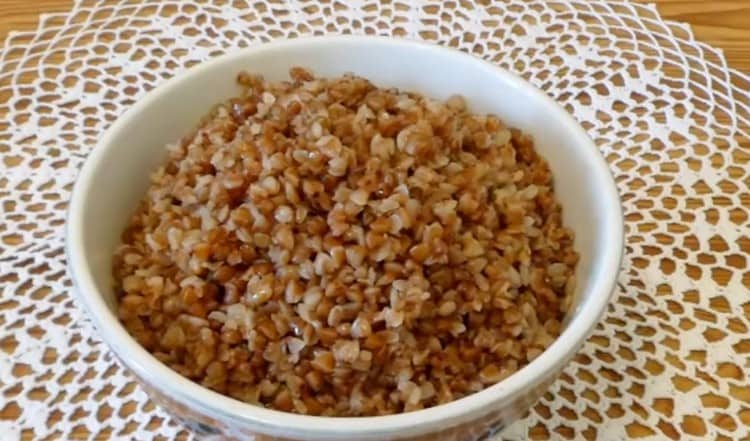 Now you know how to cook loose buckwheat in water.