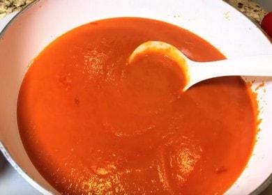 Preparamos la salsa de trigo sarraceno perfecta de acuerdo con una receta paso a paso con una foto.