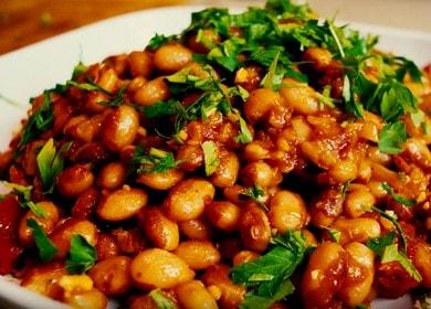 Deliciously cook beans in a slow cooker according to a step by step recipe with a photo.