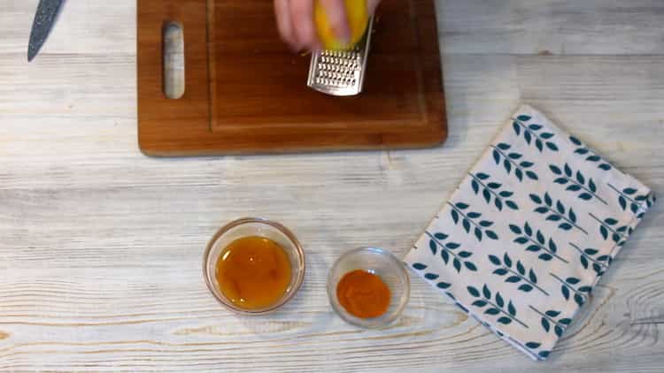 Drink from water with lemon and ginger according to a step by step recipe with photo