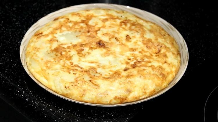Spanish Tortilla step by step recipe with photo