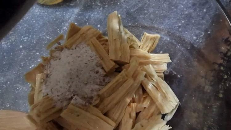 Préparez les ingrédients pour les asperges