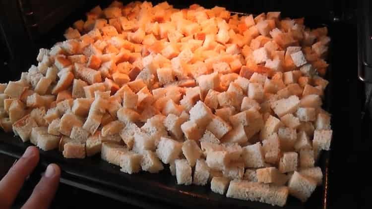 To cook crackers, preheat the oven