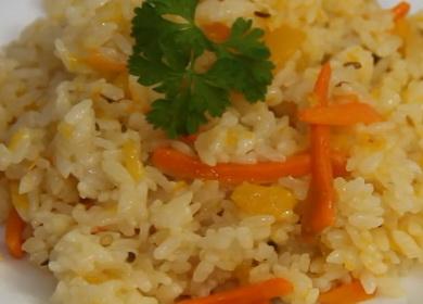 Lenten recipe for delicious pumpkin with rice 🍲