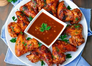 How to marinate chicken wings for fragrant and juicy kebab 🥡
