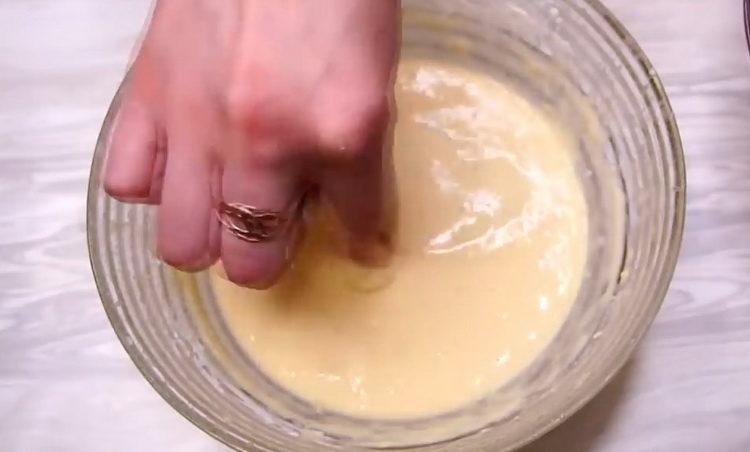 Prepare a batter for cooking
