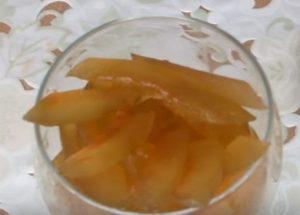 Nous préparons de délicieuses confitures à partir d’écorces de melon d’eau selon une recette pas à pas avec photo.