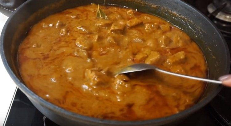 This is a classic recipe for beef goulash with gravy.