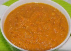 Delicious pumpkin caviar: cook according to the recipe with step by step photos.