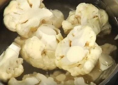 How to cook fresh cauliflower 🥦