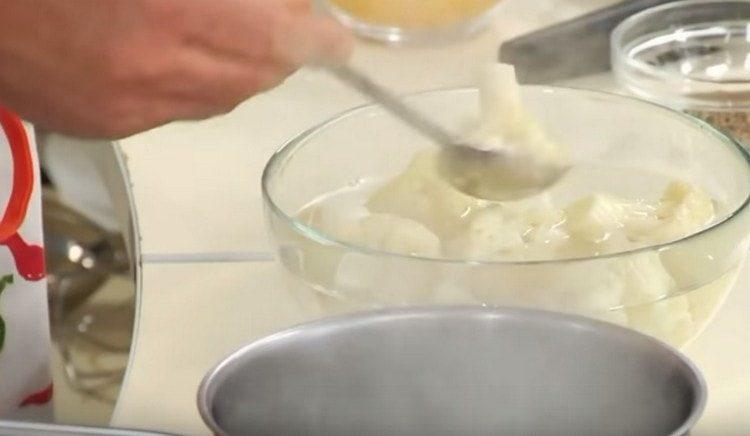 After cooking, dip the vegetable in cold water.