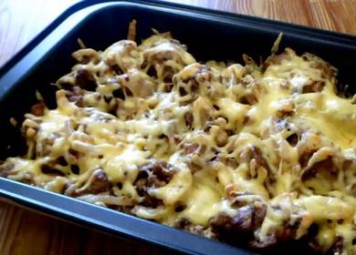 Tasty and tender chicken liver under cheese in the oven 🥩