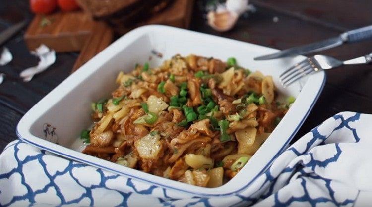 Voici une merveilleuse recette pour préparer des girolles.