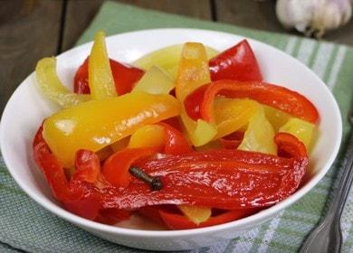 Klinovi paprike paprike za zimu 🥫