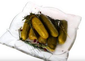 We cook pickles from cucumbers for the winter according to a step-by-step recipe with a photo.
