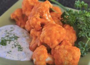 Spicy cauliflower in batter: cook according to a step by step recipe with a photo.