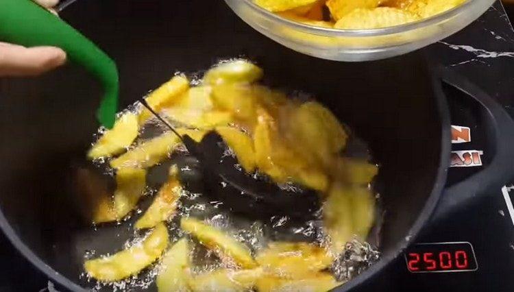 Deep-fried potatoes.