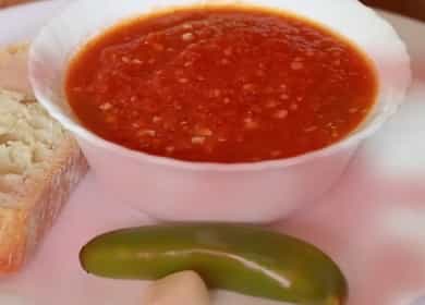 La receta más deliciosa para el picante casero adjika 🍅