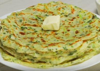 Crêpes de courgettes délicates et parfumées