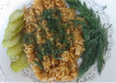 Rice with zucchini caviar - Lenten recipe 🍚