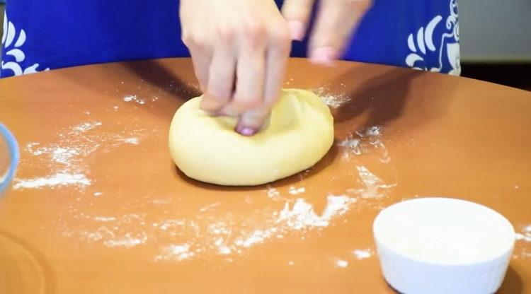 knead the dough