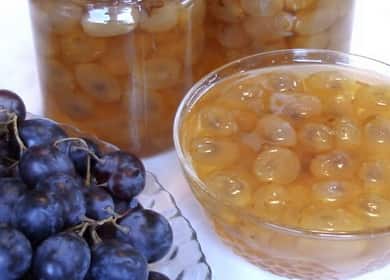 Fragrant grape jam for the winter 🍇