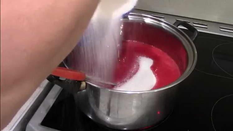 add sugar to jelly