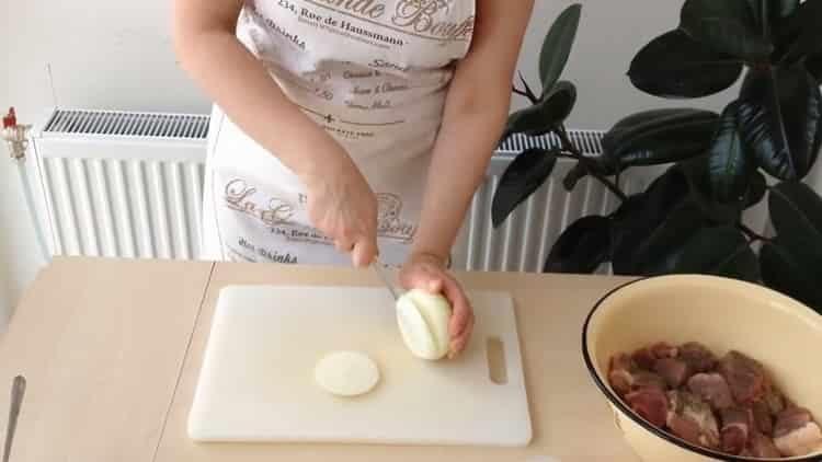 Préparez les ingrédients pour la cuisson.