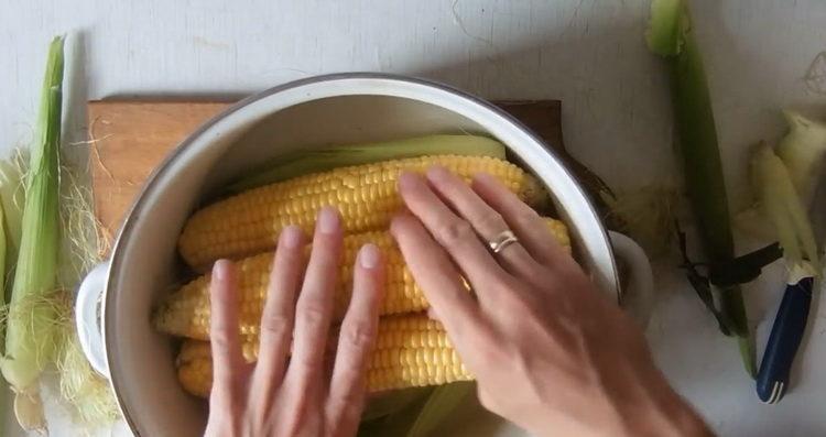 lay out the corn