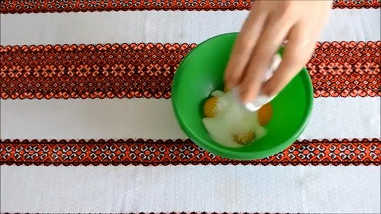 Prepara los ingredientes para cocinar.