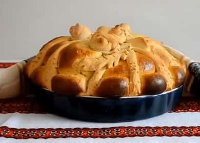 Miche de mariage de pâte de levure à la maison