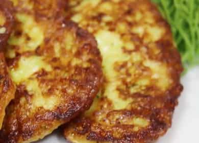 Original zucchini pancakes with cheese 🧀