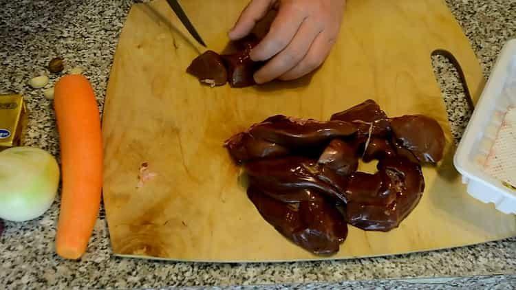 Kuhanje paste od jetre od puretine