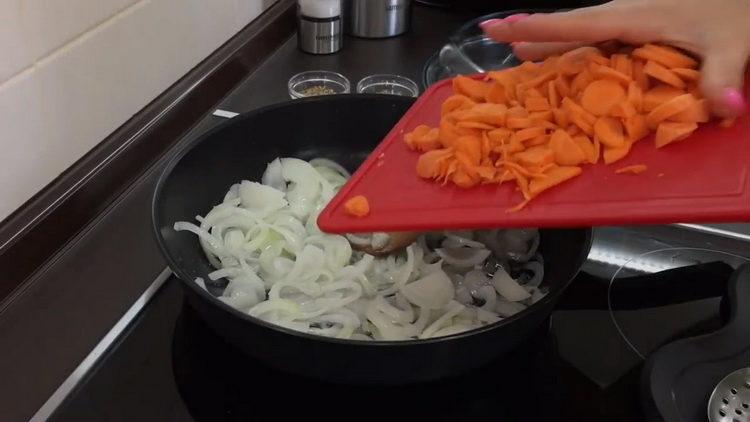 Pržiti mrkvu za kuhanje