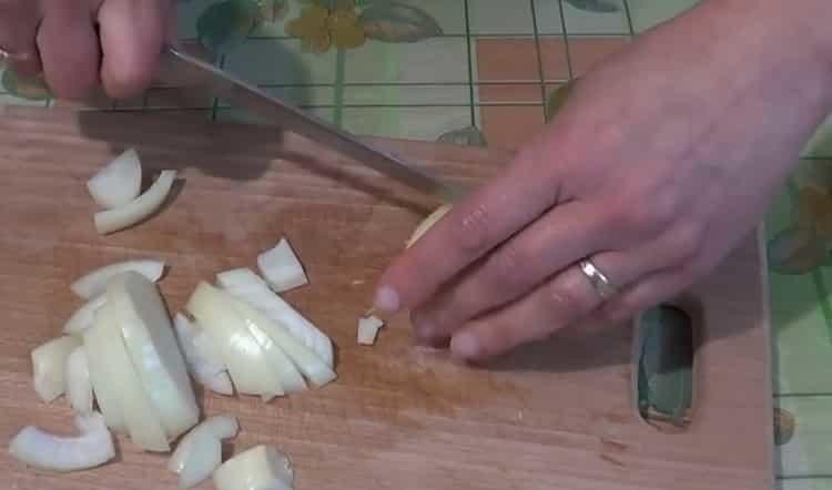 preparar los ingredientes para cocinar