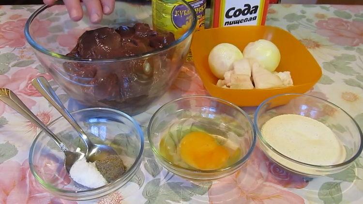 Cuisson des galettes de foie de poulet