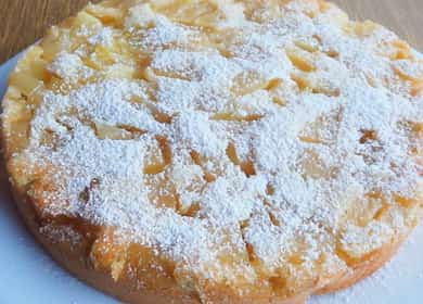 Une tarte aux pommes simple, rapide et délicieuse