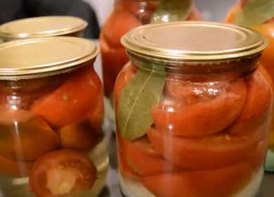 Tomates très savoureuses pour l'hiver - vous vous léchez les doigts
