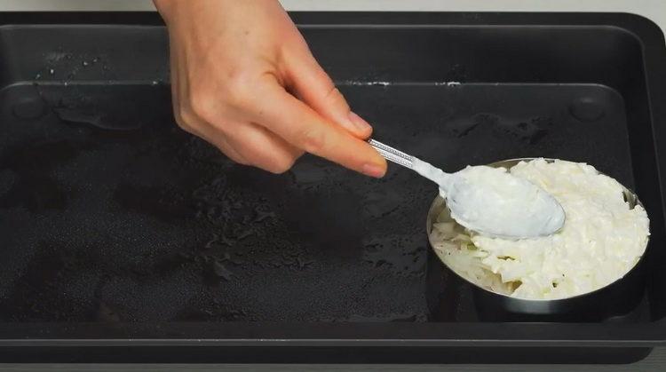 Coloque los ingredientes para preparar la comida.