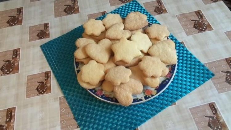 Receta de galletas caseras para moldes