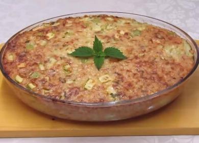 Rice casserole with zucchini - eaten instantly🍚