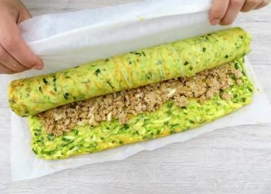 Roulé à la courgette🌯