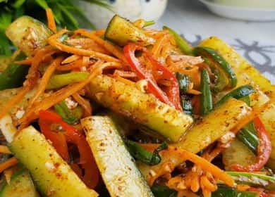 Brza i ukusna korejska salata od krastavaca 🥒
