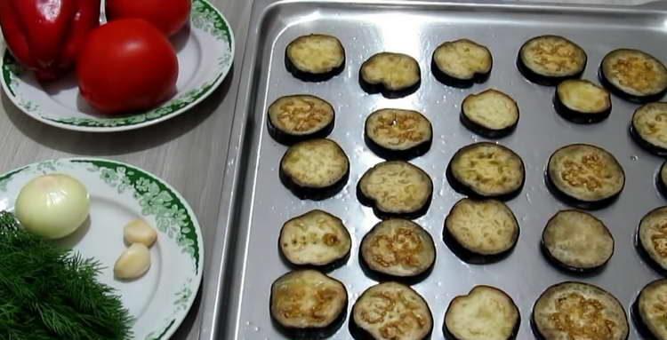 we send eggplants in the oven