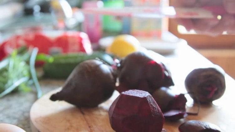 Cooking beetroot according to a classic recipe