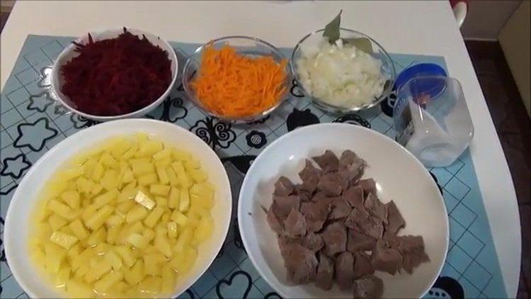 classic beetroot recipe with meat