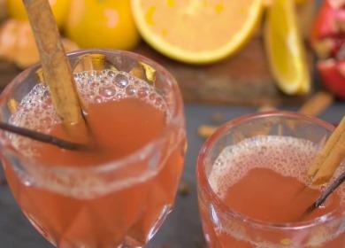 Receta caliente de sidra de manzana🍹