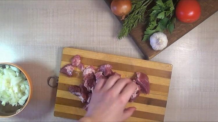 chop those meat